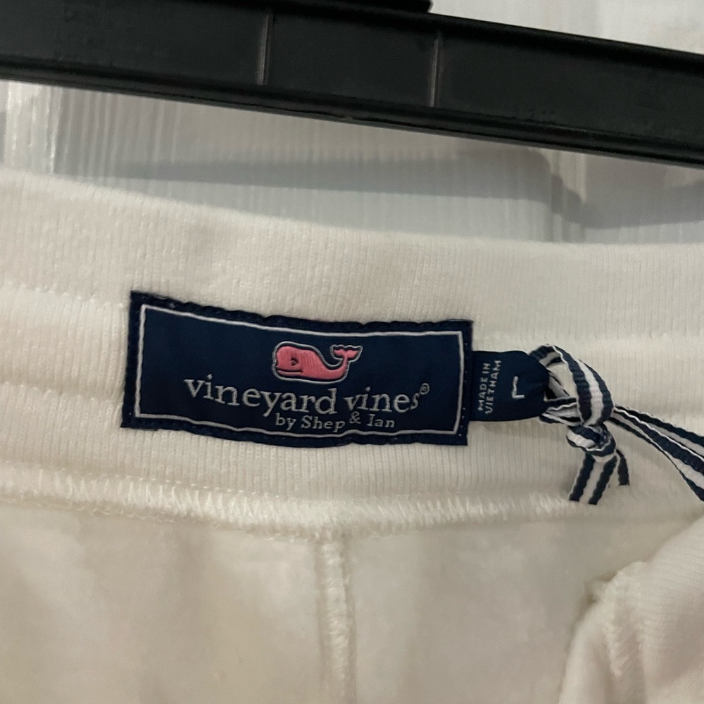 NEW Mens Vineyard Vines Cream Joggers Large - Picture 3 of 5